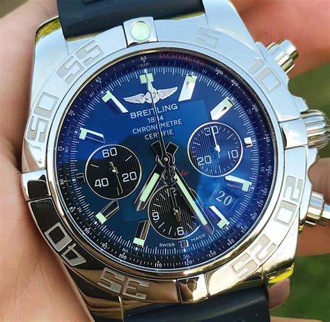 breitling chronomat 44 uk prices|breitling chronomat 44 blue face.